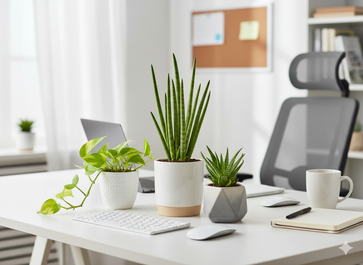 Plantas para Oficina